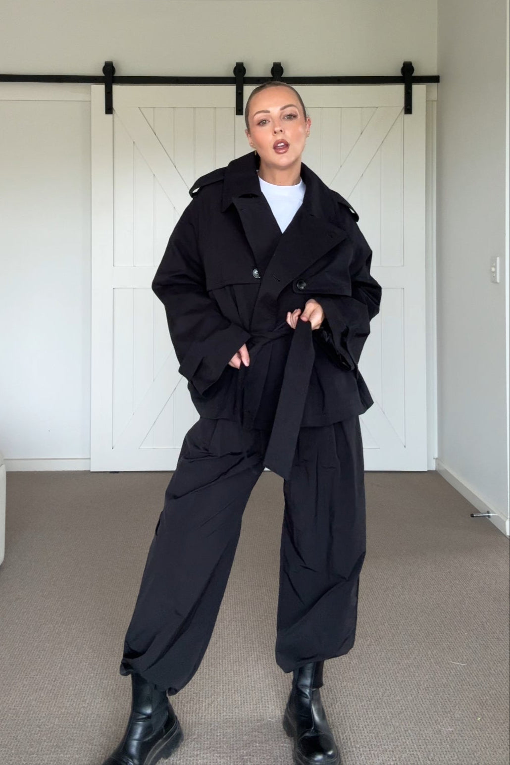 REM Pants Black – A L E X A N D R A