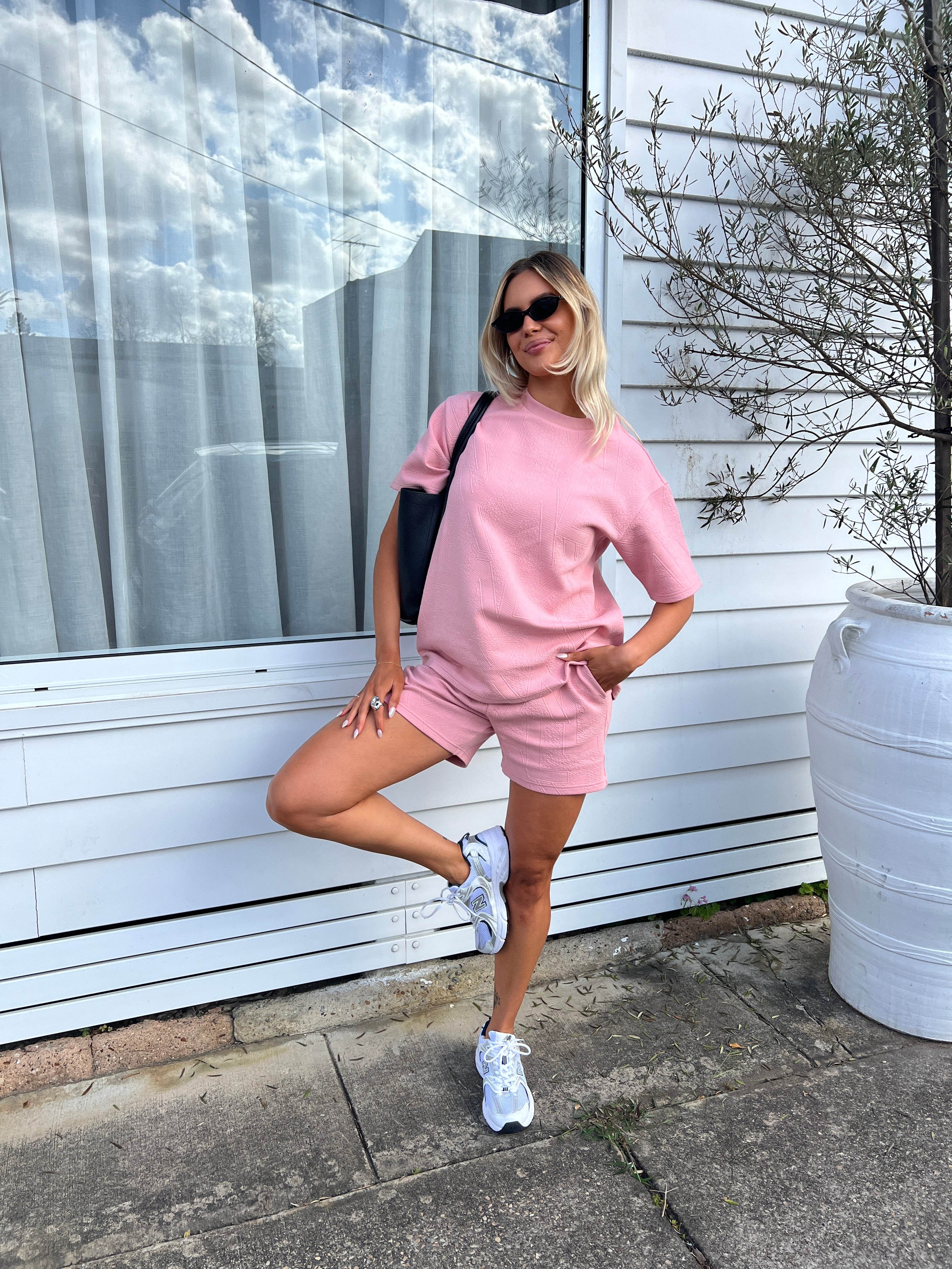 HALO T-Shirt Dusty Pink