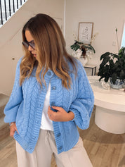 HAVEN Cardigan Blue