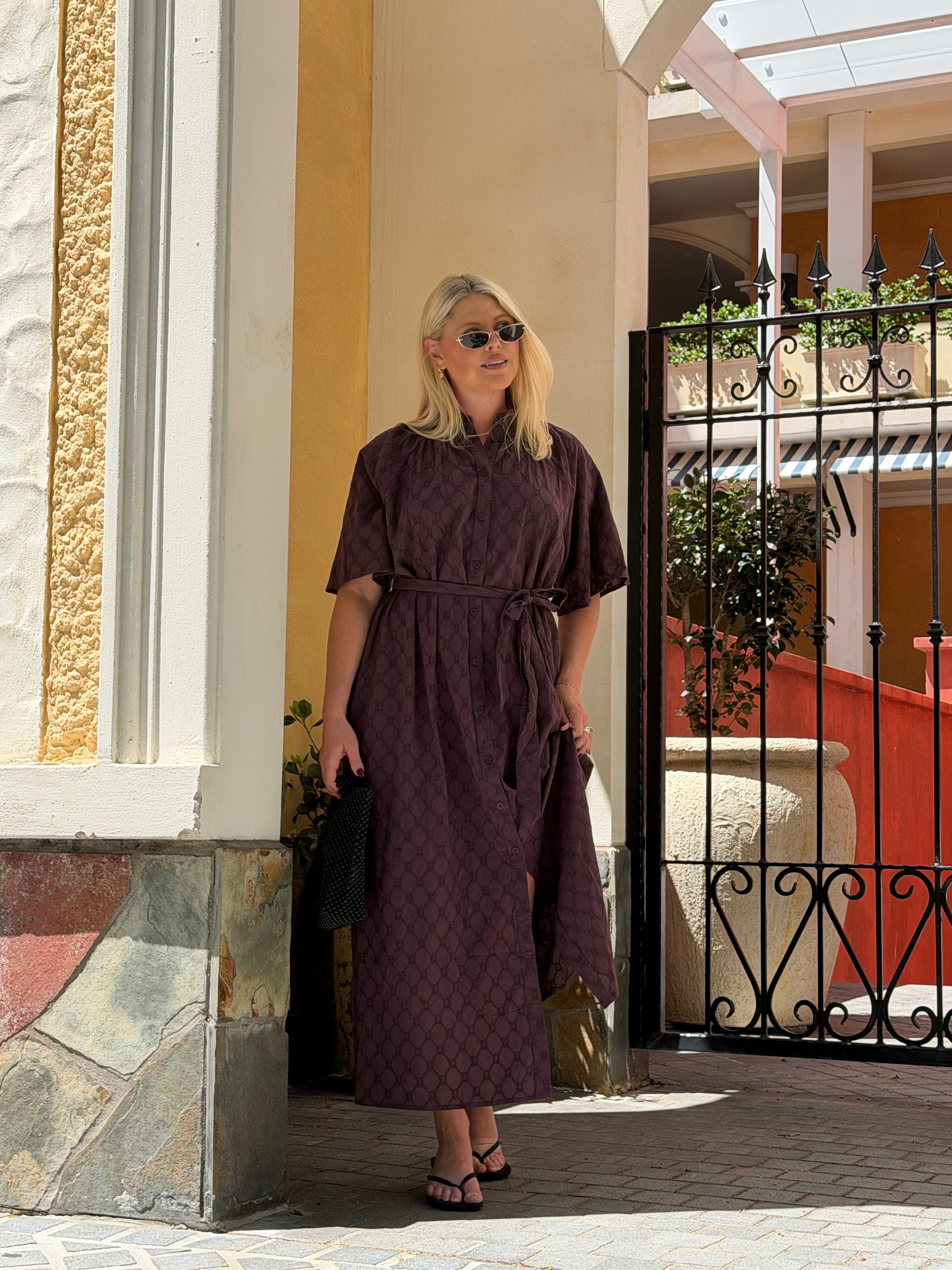 SOVA Maxi Dress Plum