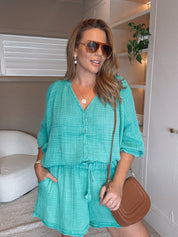 JAZ Blouse Emerald