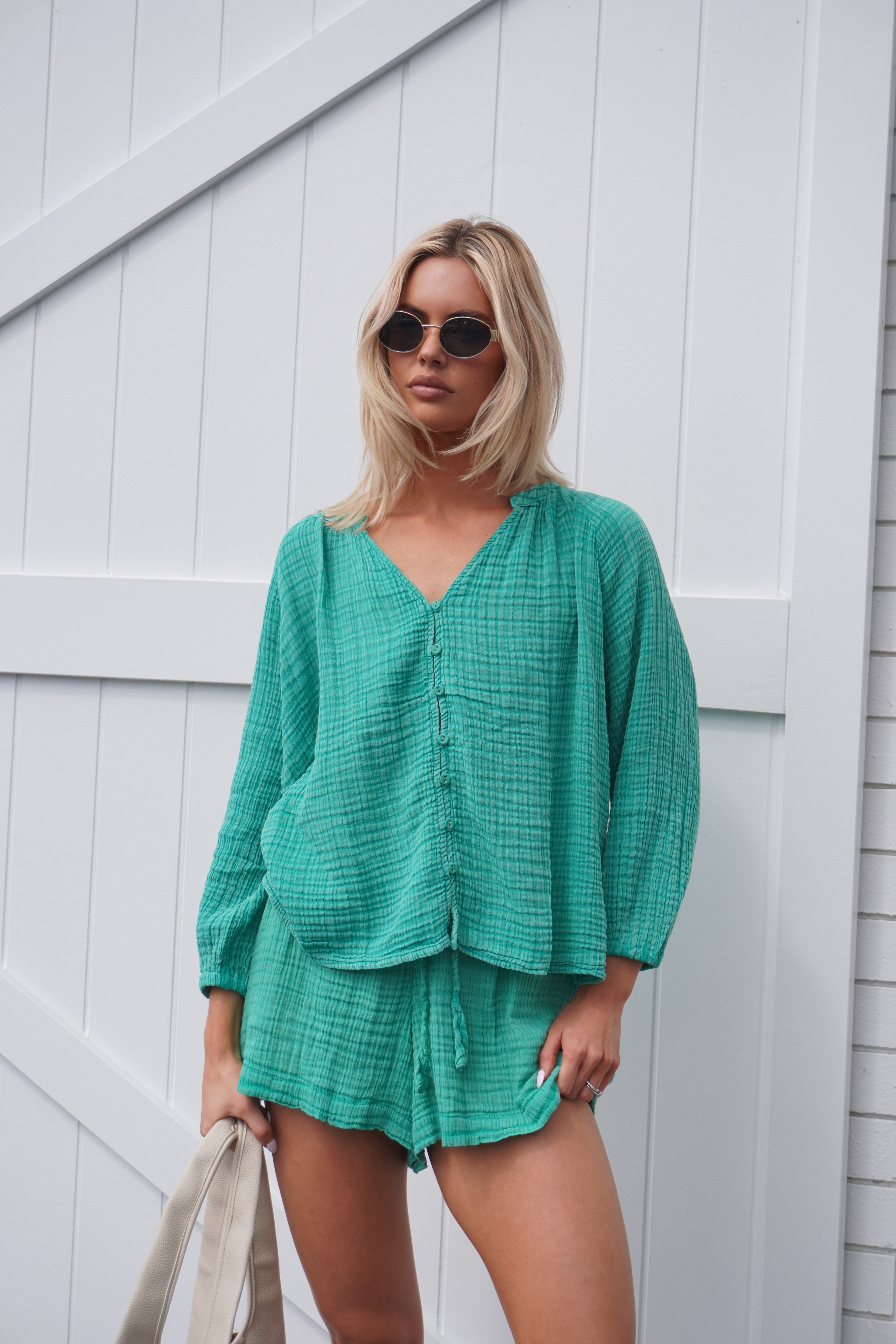 JAZ Blouse Emerald