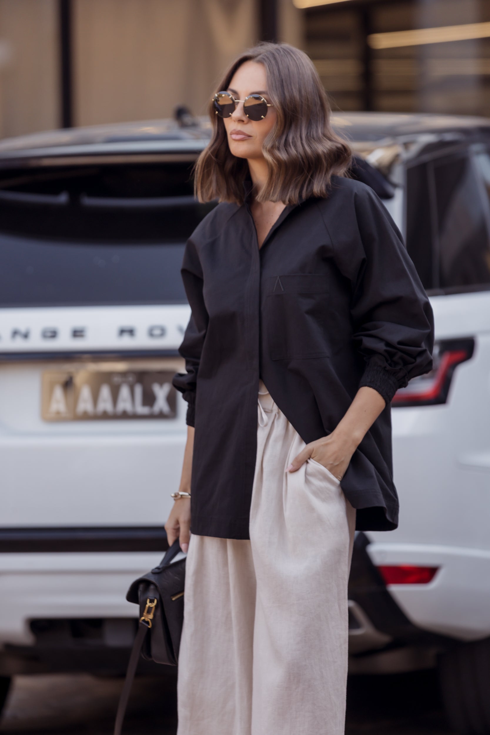 PETRA Shirt Black