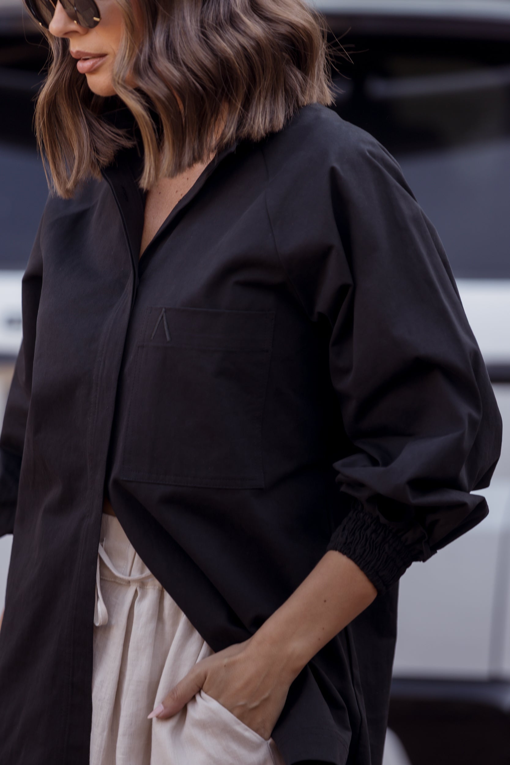 PETRA Shirt Black