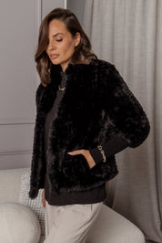 TETTO Faux Jacket Black