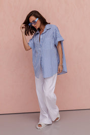 ROGUE Shirt Blue Stripe