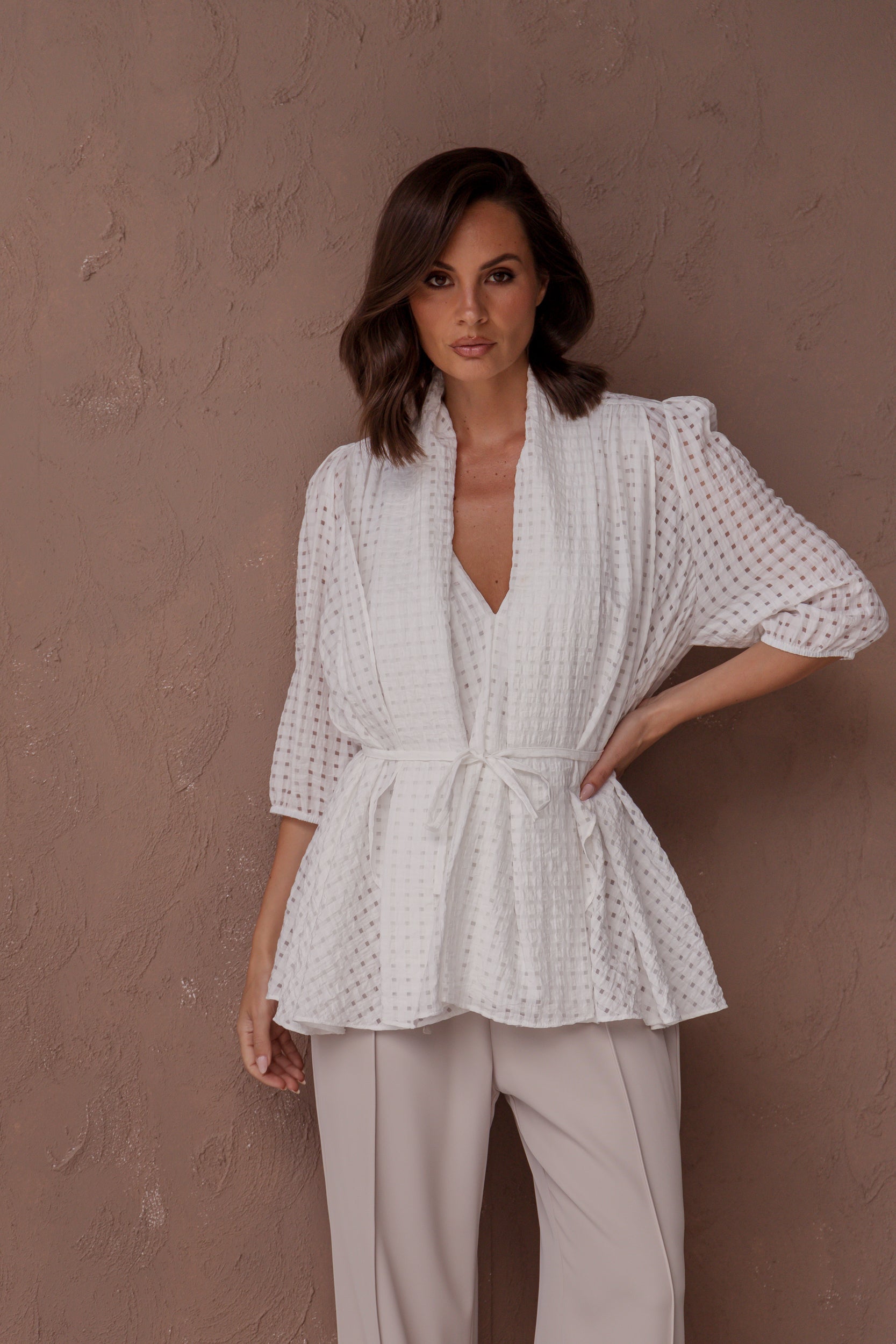 GIGI Blouse White