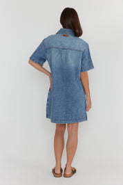 MILANO Dress Blue Denim