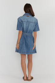 MILANO Dress Blue Denim