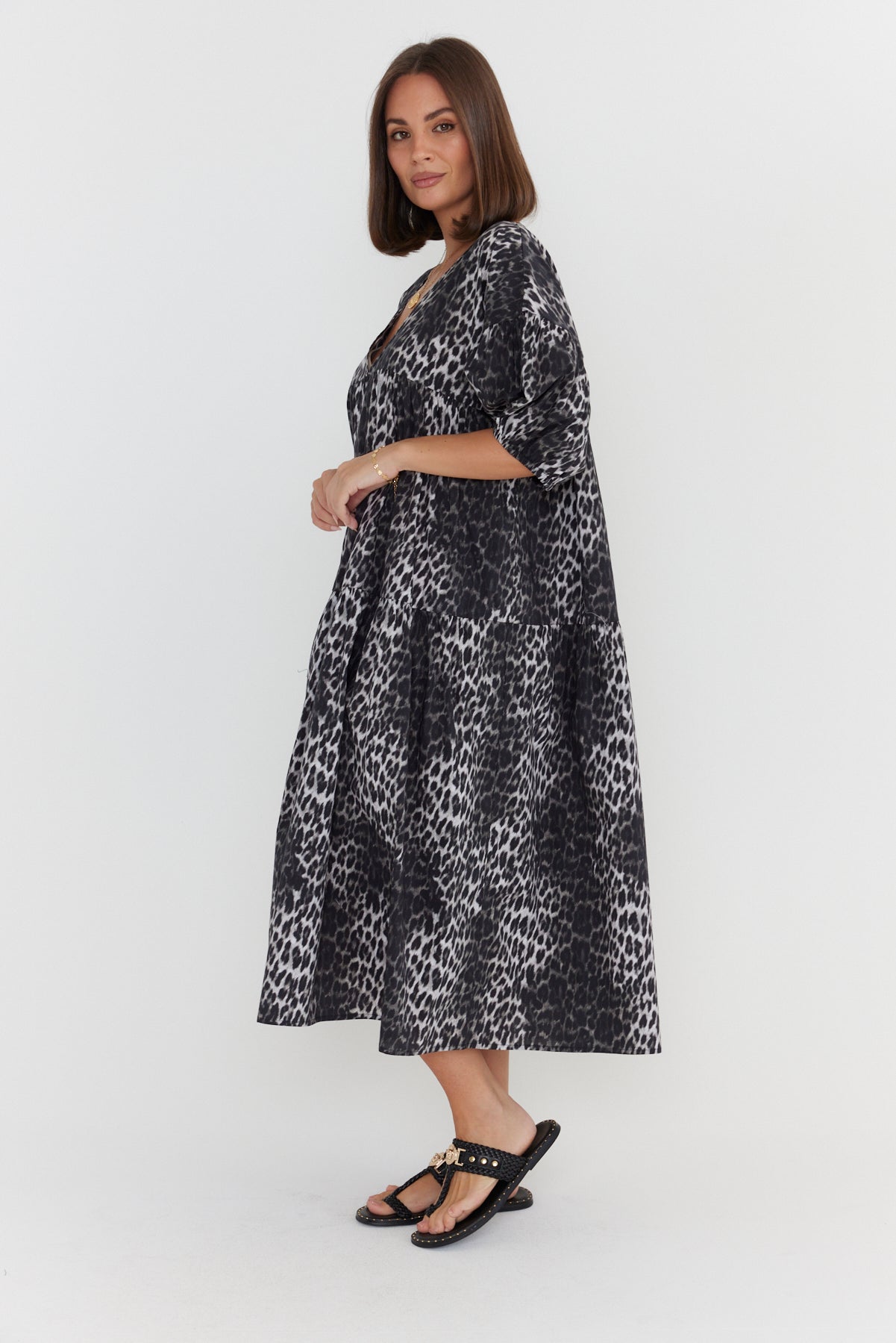 LATISA Dress Leopard