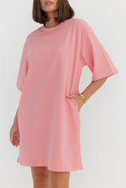 CALEB Dress Pink Coral