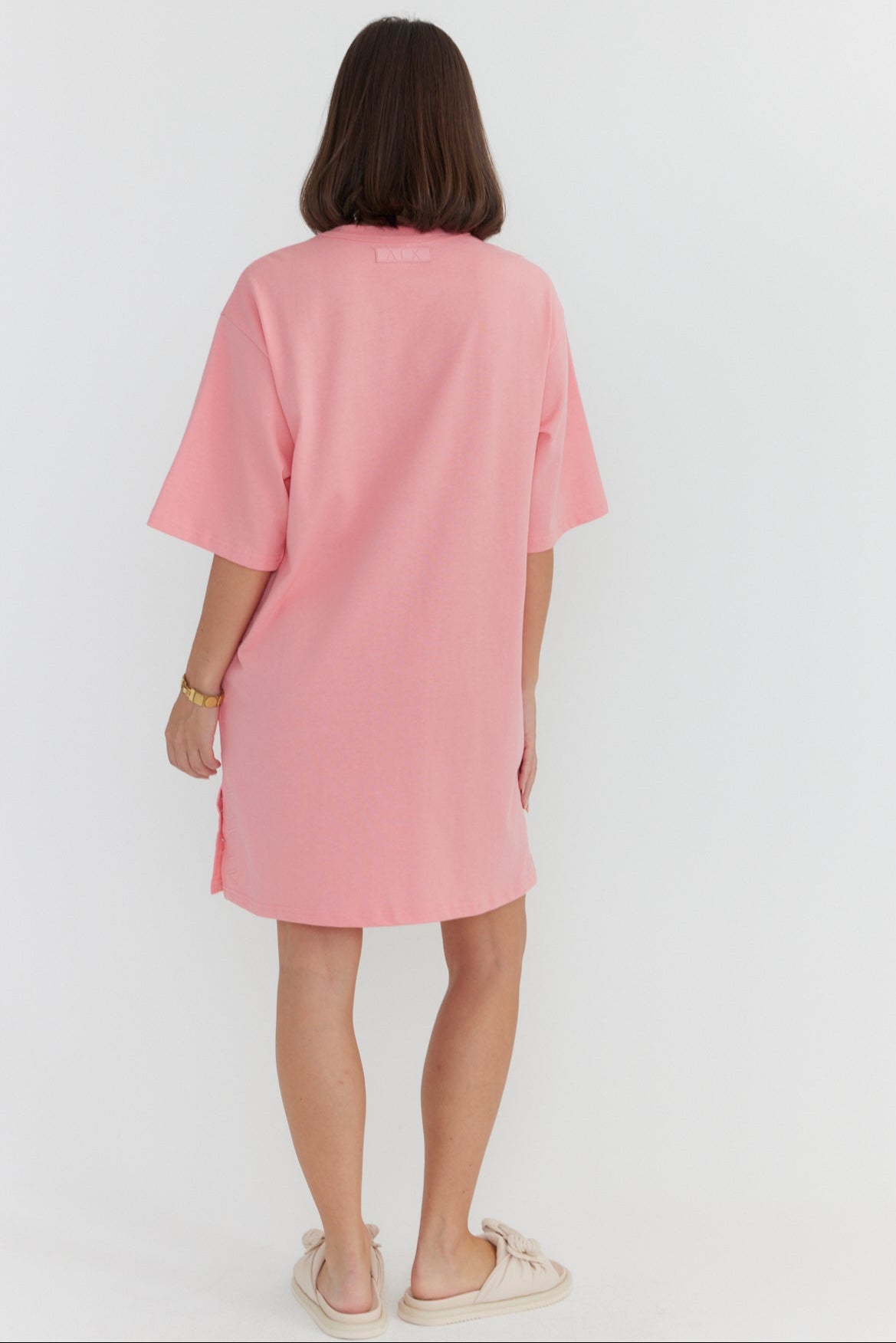 CALEB Dress Pink Coral