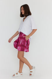 LUSTA Pink Tie Dye Skirt