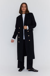 RUSSIAN Coat Black
