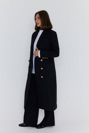 RUSSIAN Coat Black
