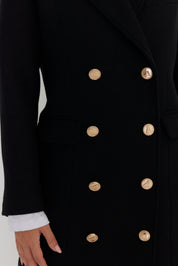 RUSSIAN Coat Black