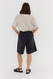 HARVEY Shorts Black Denim