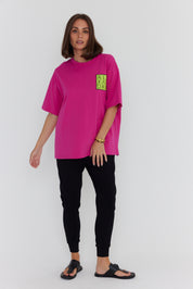 NOKO T-Shirt Hot Pink