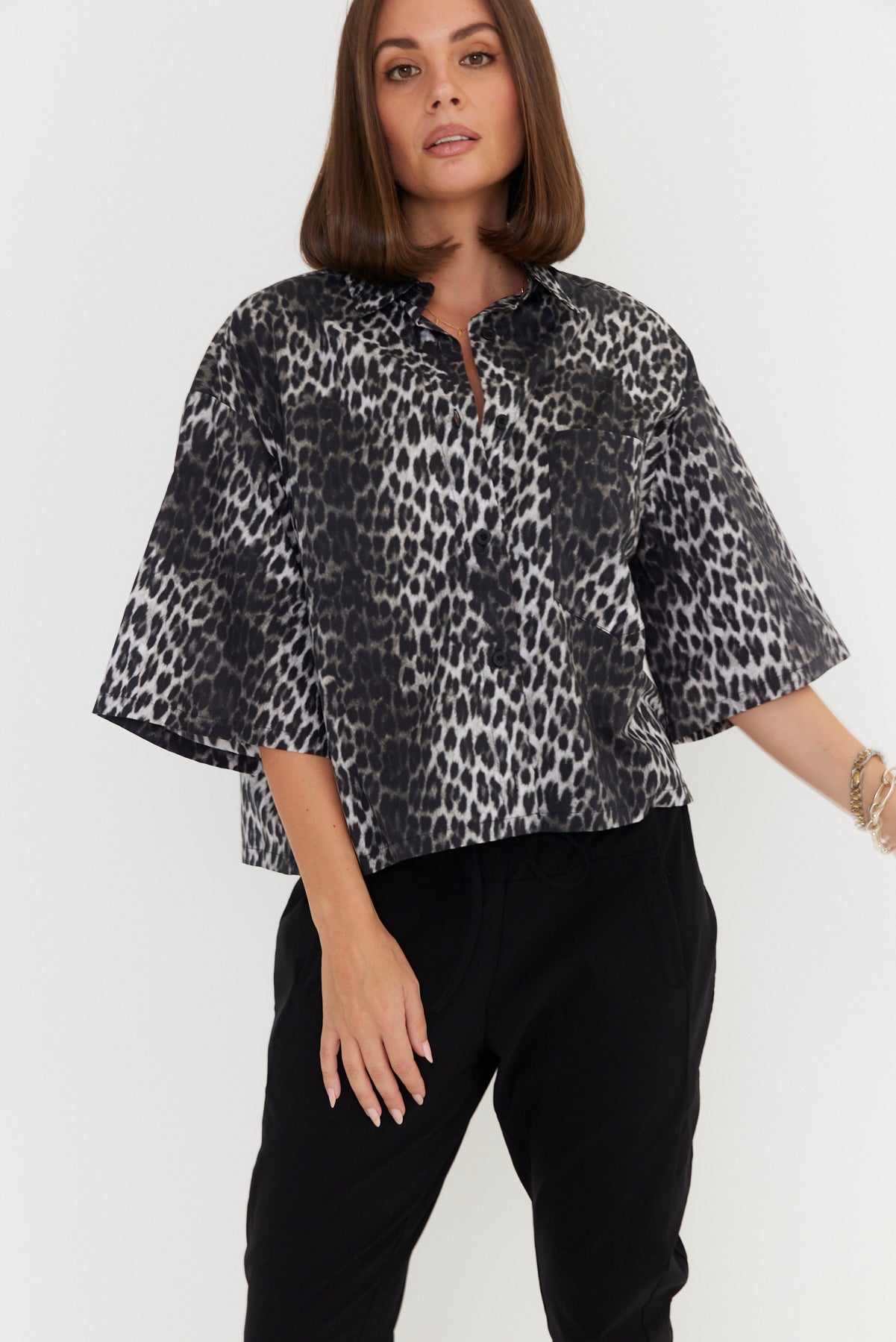 VON Shirt Leopard