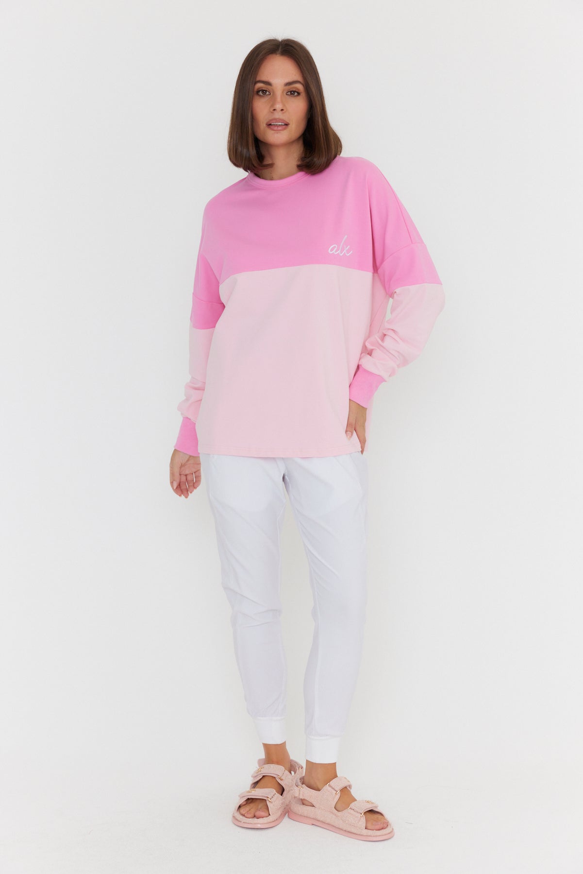 SIA Long Sleeve Top Pink/Pink