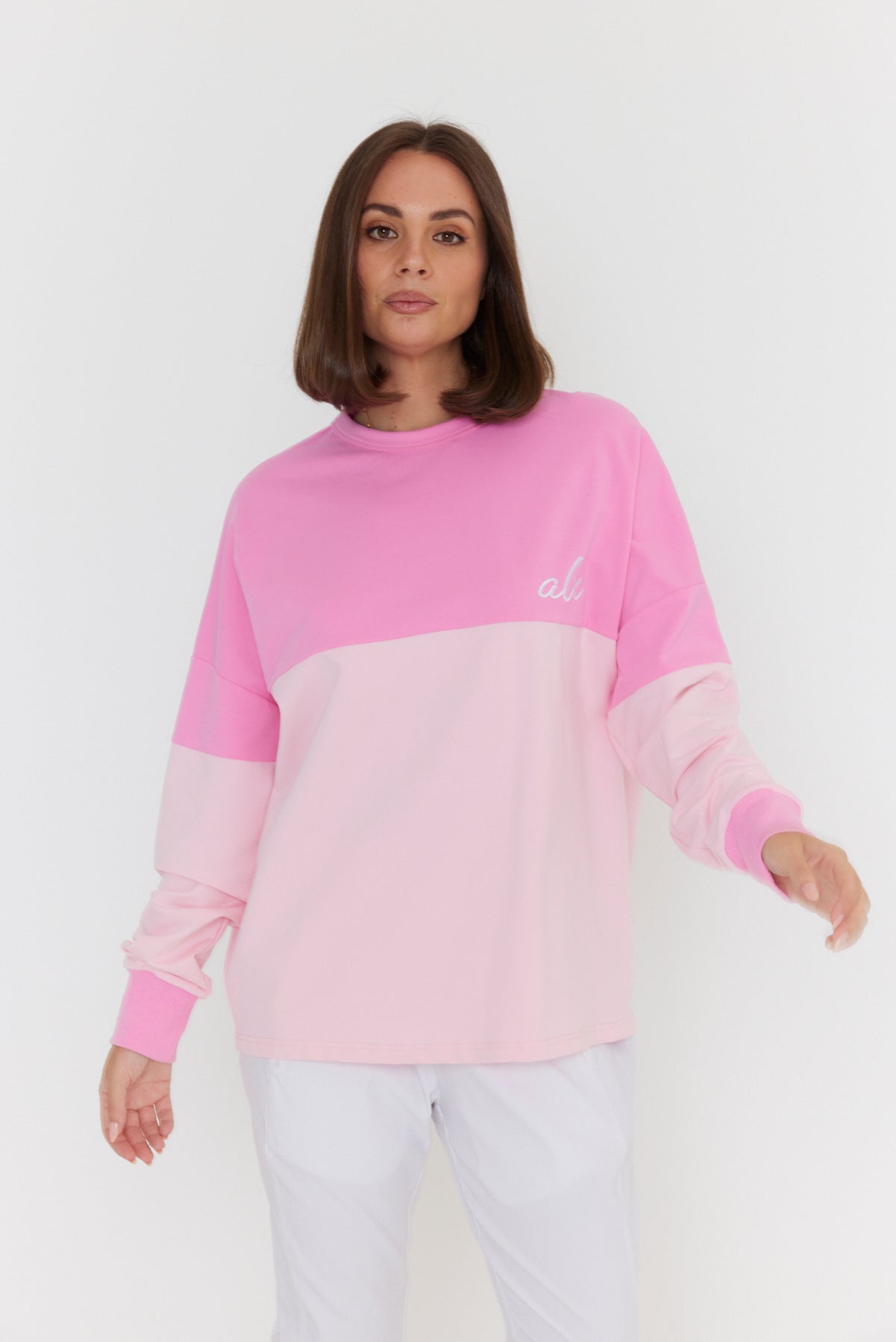 SIA Long Sleeve Top Pink/Pink