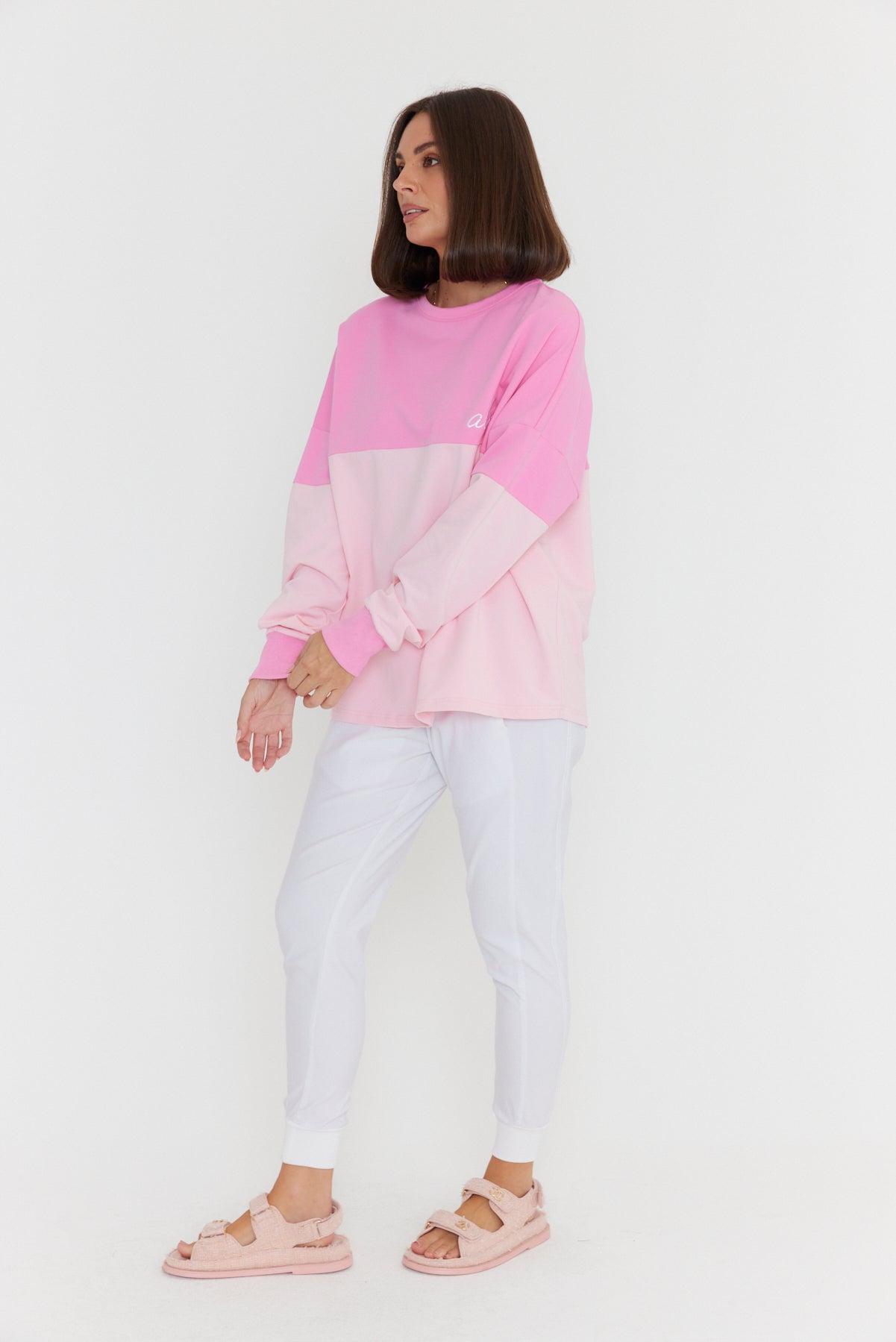 SIA Long Sleeve Top Pink/Pink