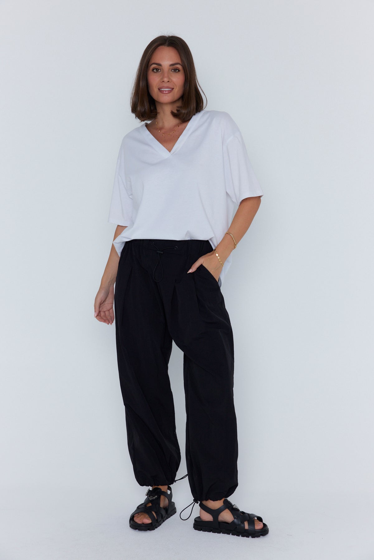 REM Pants Black – A L E X A N D R A