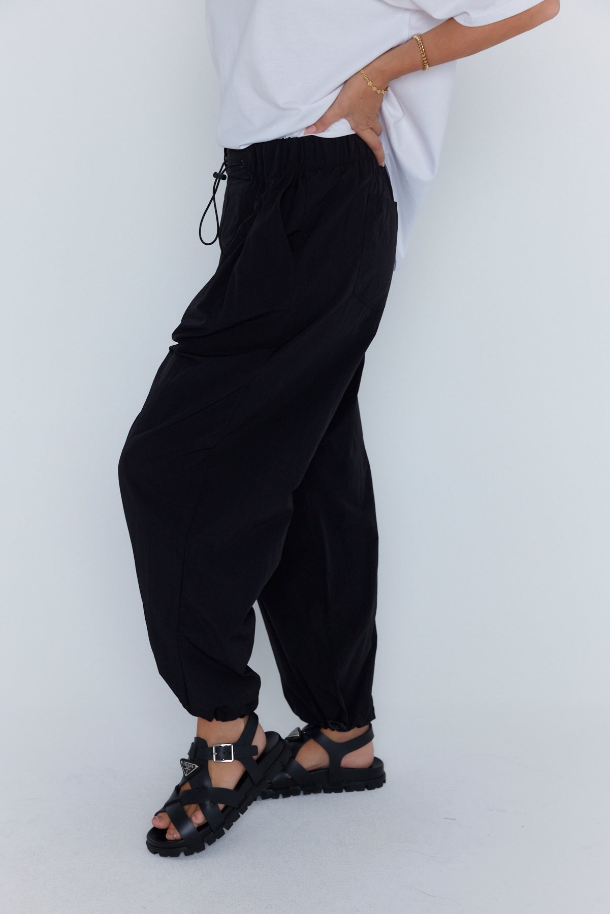 REM Pants Black – A L E X A N D R A