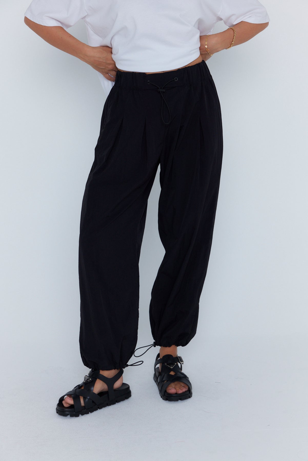 REM Pants Black – A L E X A N D R A
