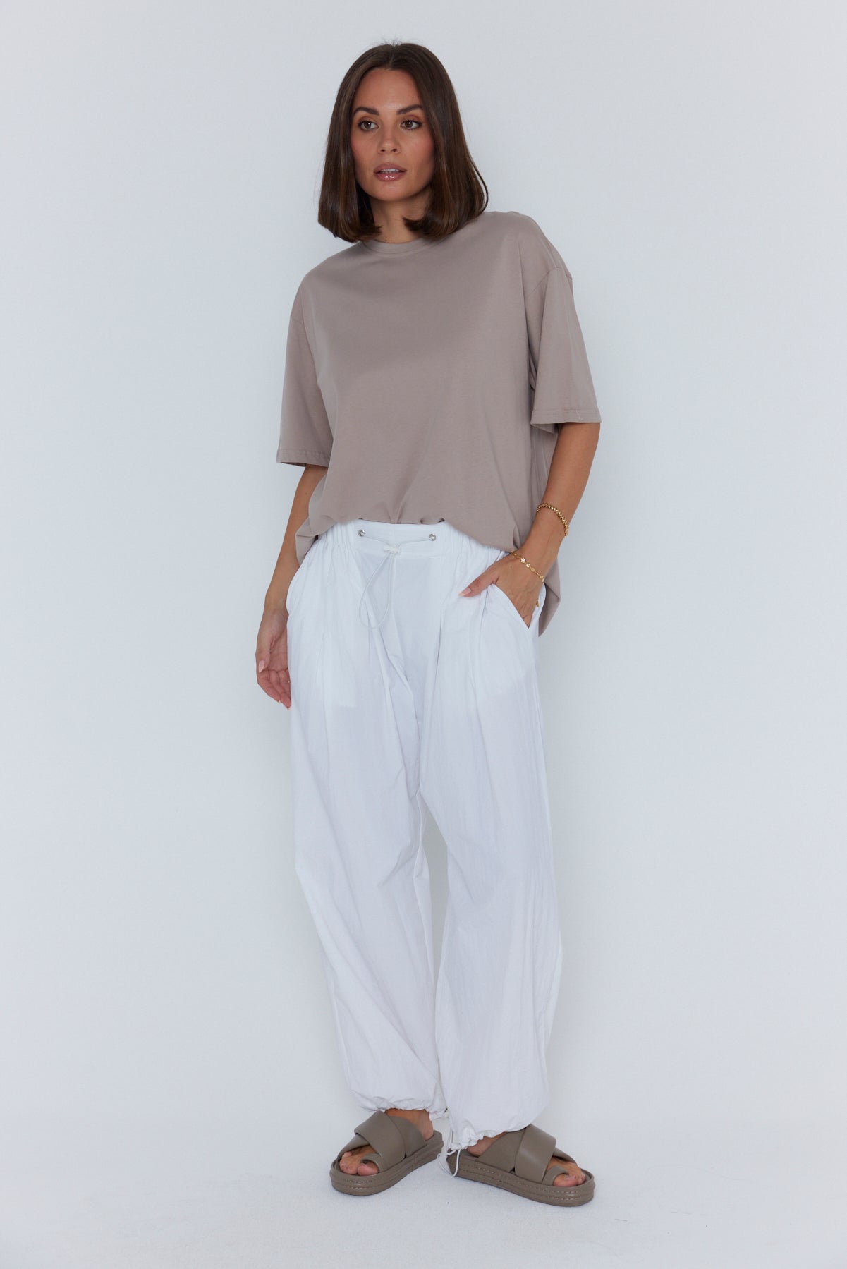 REM Pants White