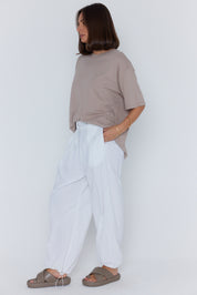 REM Pants White