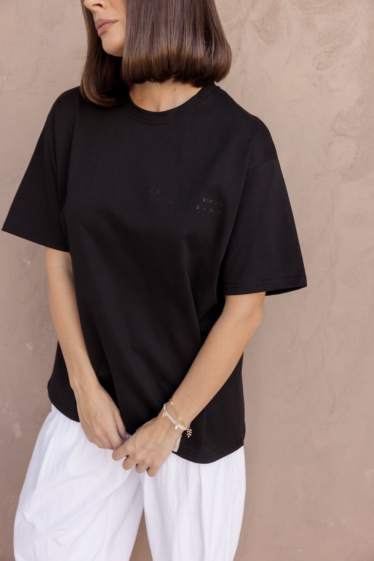 ATHEA T-Shirt Black