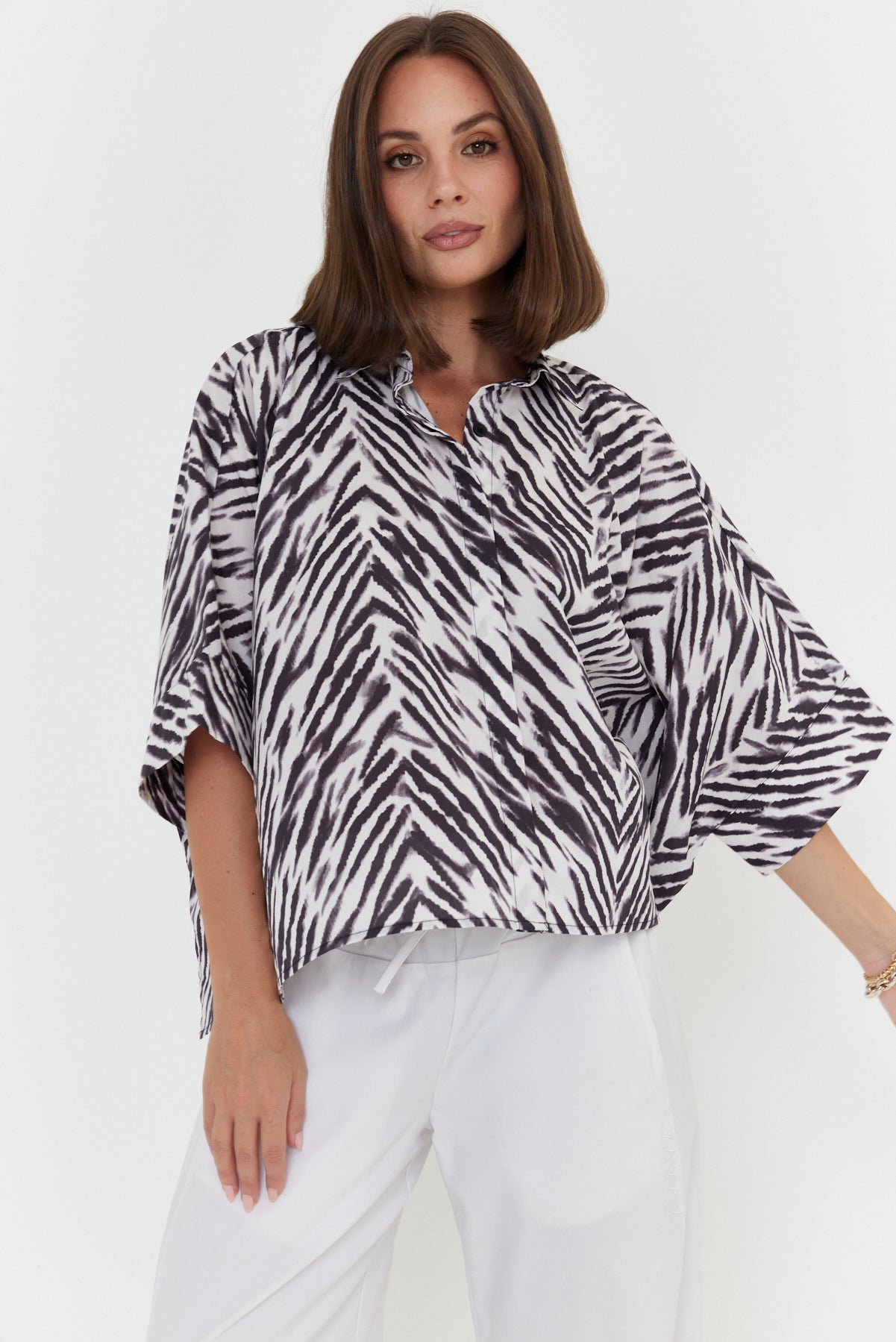 SERAPHIN Shirt Abstract Animal