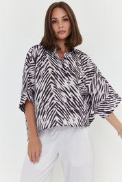 SERAPHIN Shirt Abstract Animal