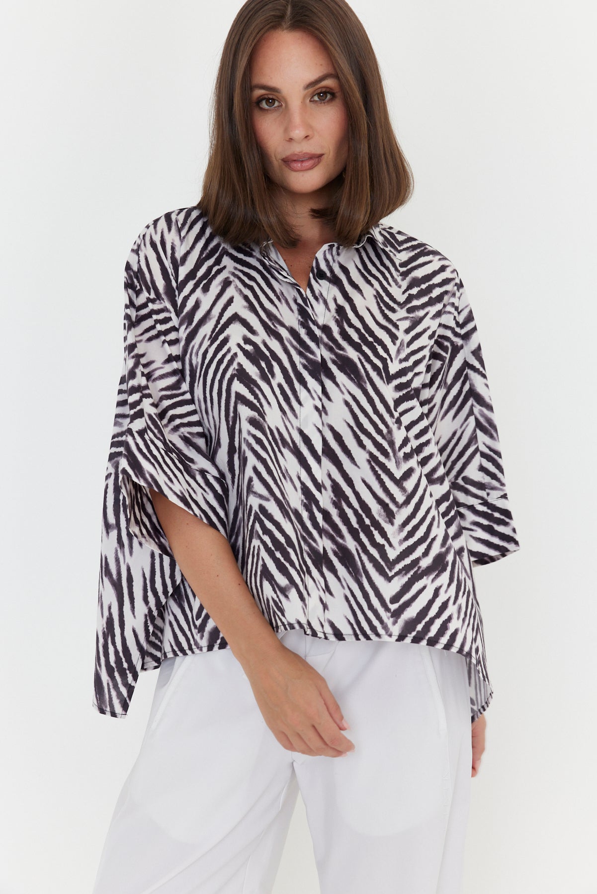 SERAPHIN Shirt Abstract Animal