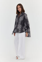 DANILL Blouse Leopard Print