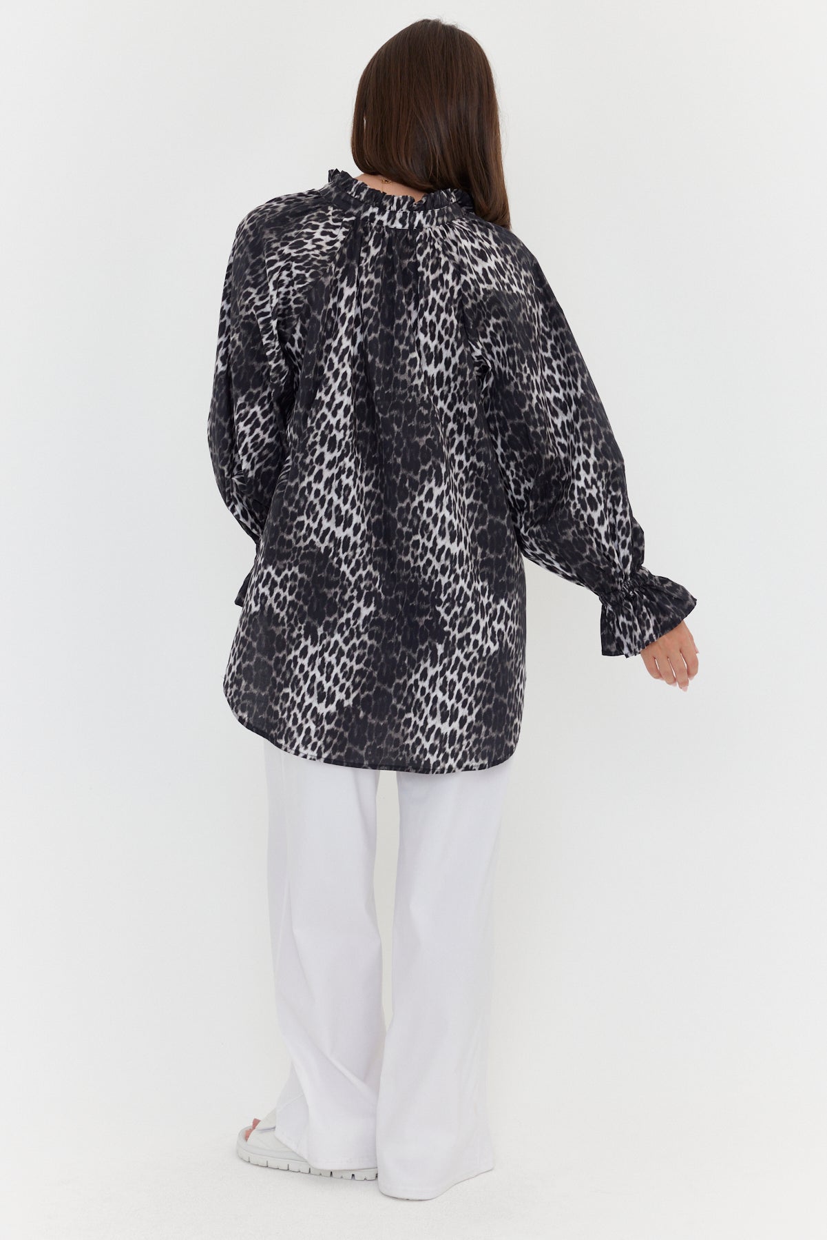 DANILL Blouse Leopard Print