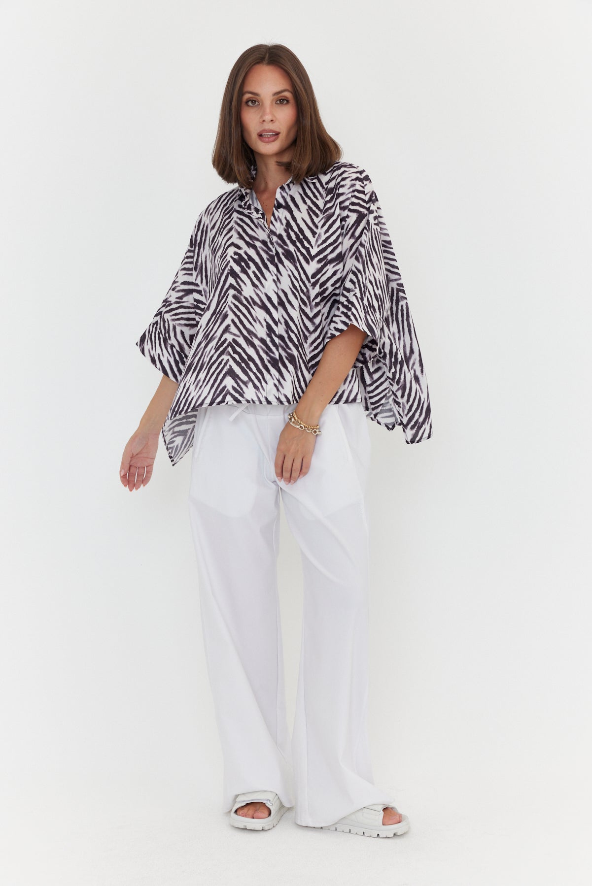 SERAPHIN Shirt Abstract Animal