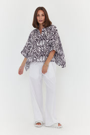 SERAPHIN Shirt Abstract Animal