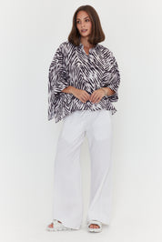 SERAPHIN Shirt Abstract Animal