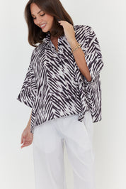 SERAPHIN Shirt Abstract Animal