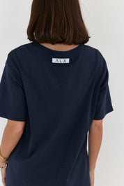 NIX V-Neck T-Shirt Navy