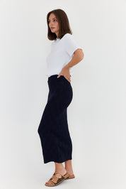 COMO Knit Skirt Navy