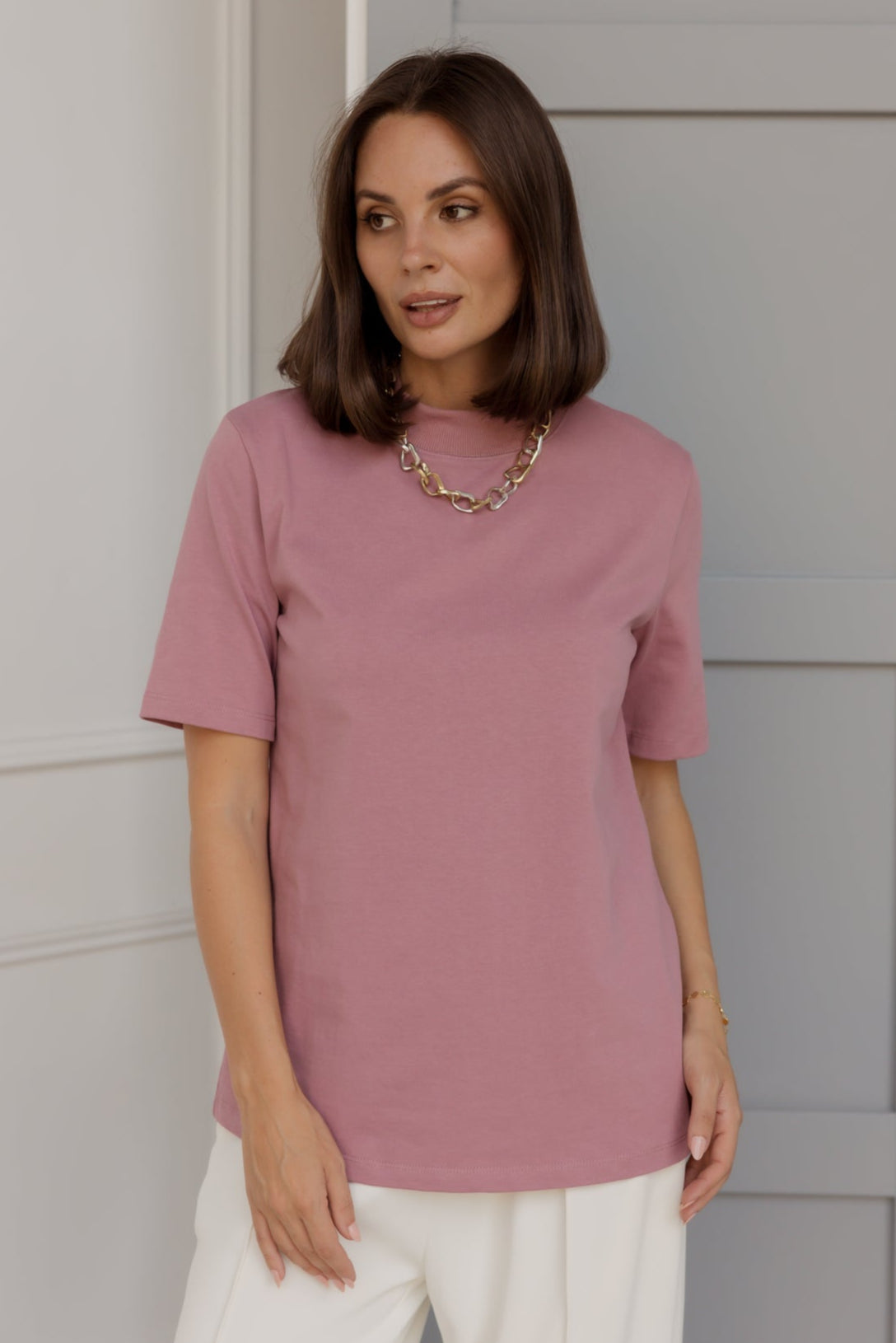 RUBY T-Shirt Smokey Plum