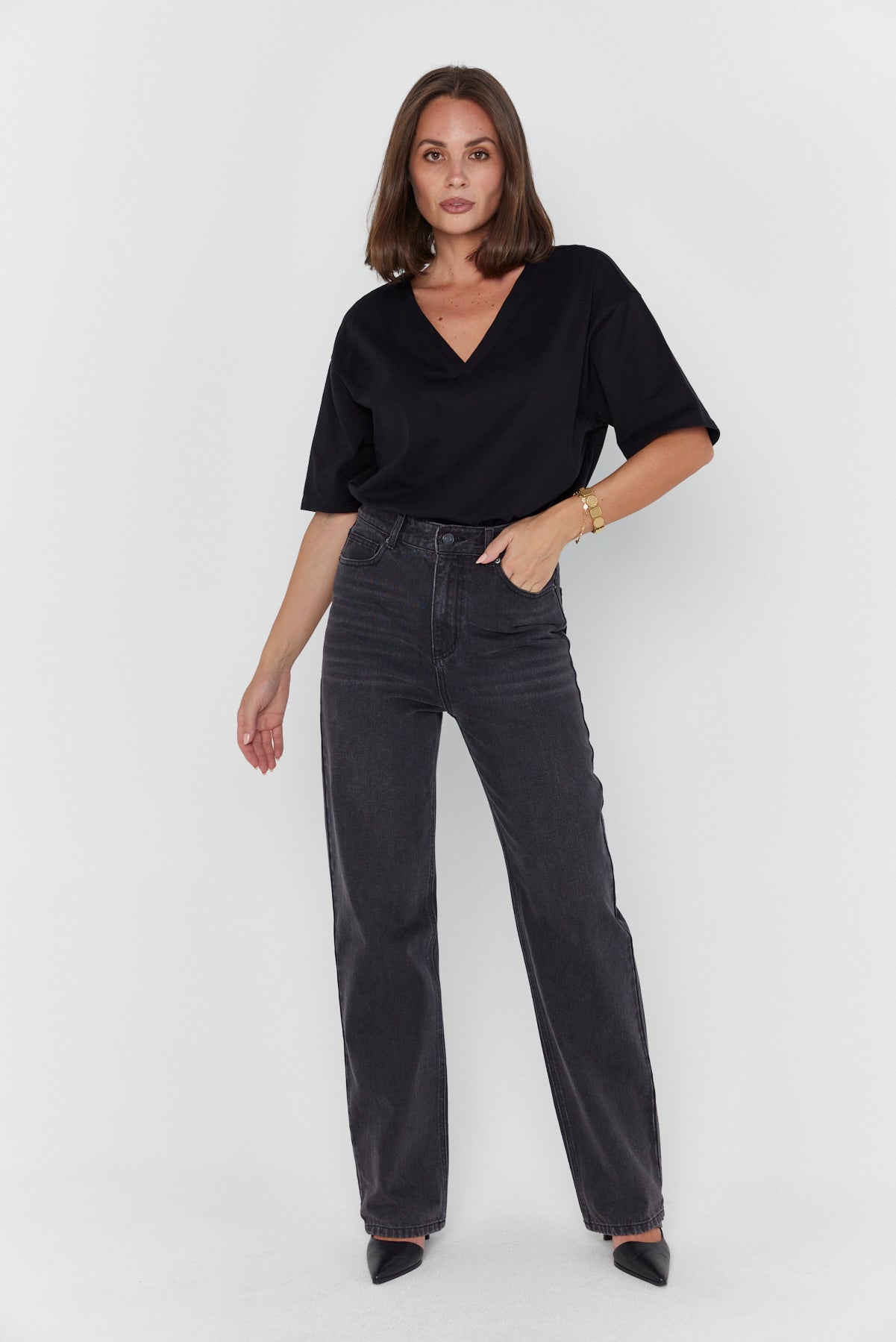 KALANI Jeans Black Denim