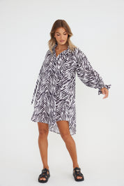 LYCIUM Dress Abstract Animal