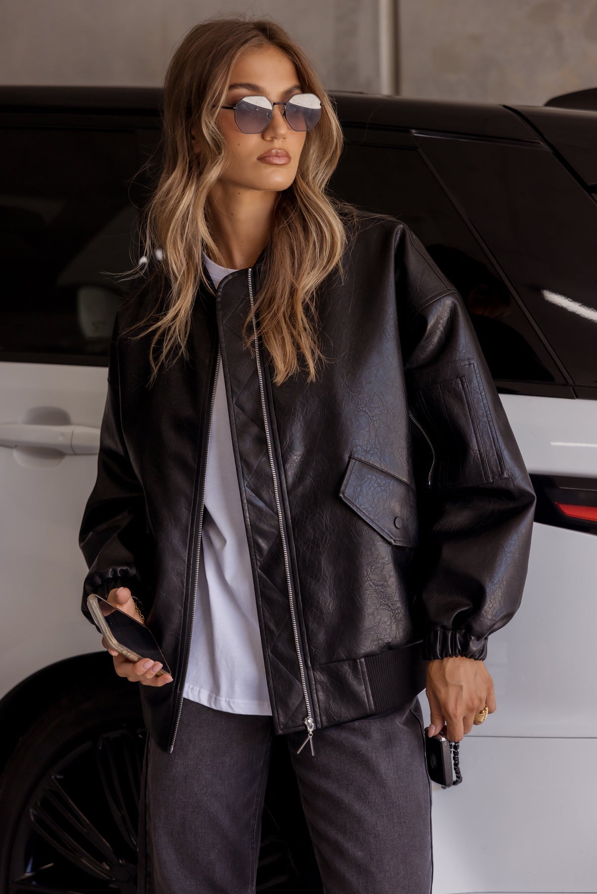 IVORY Jacket Black