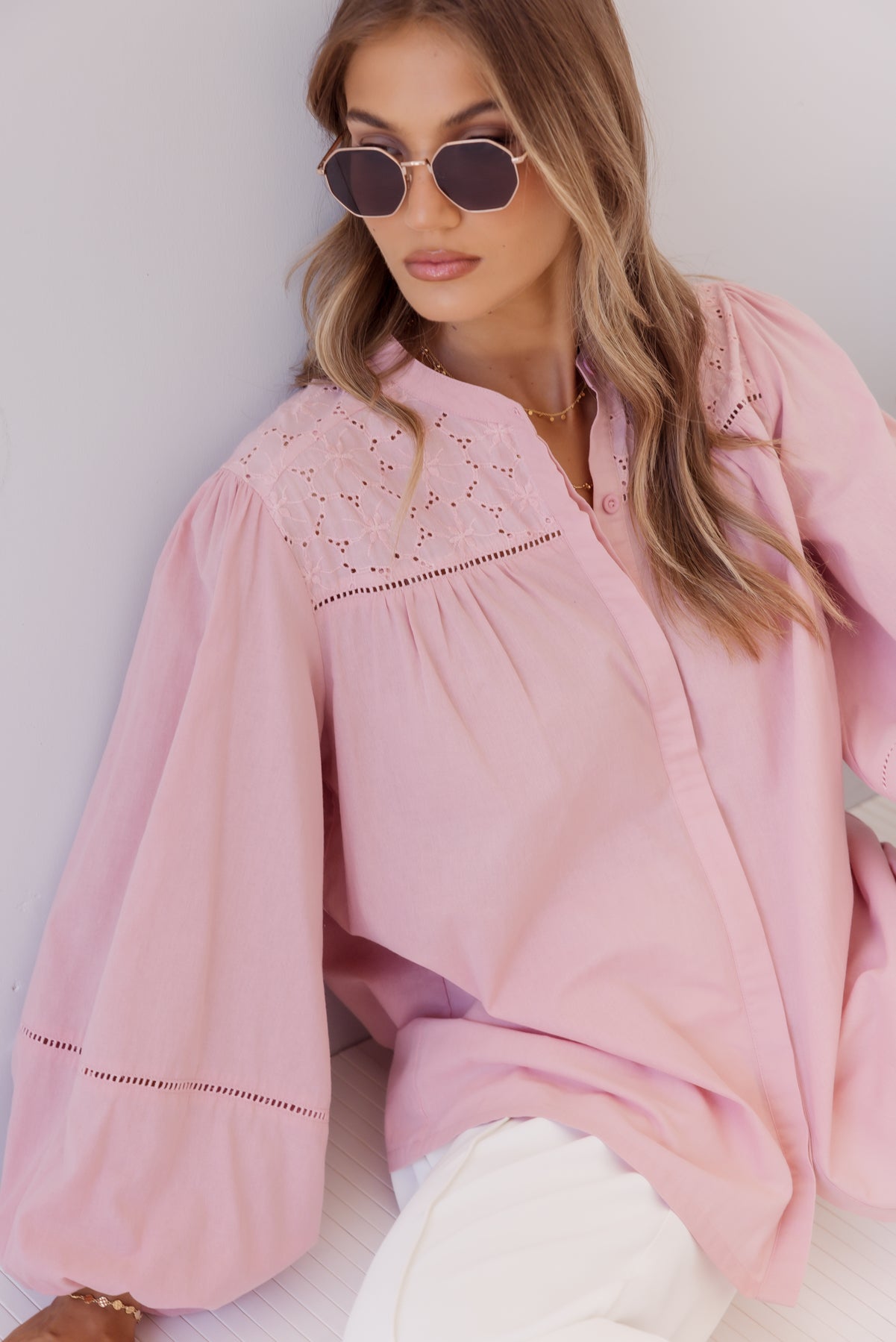 PAZ Blouse Dusty Pink