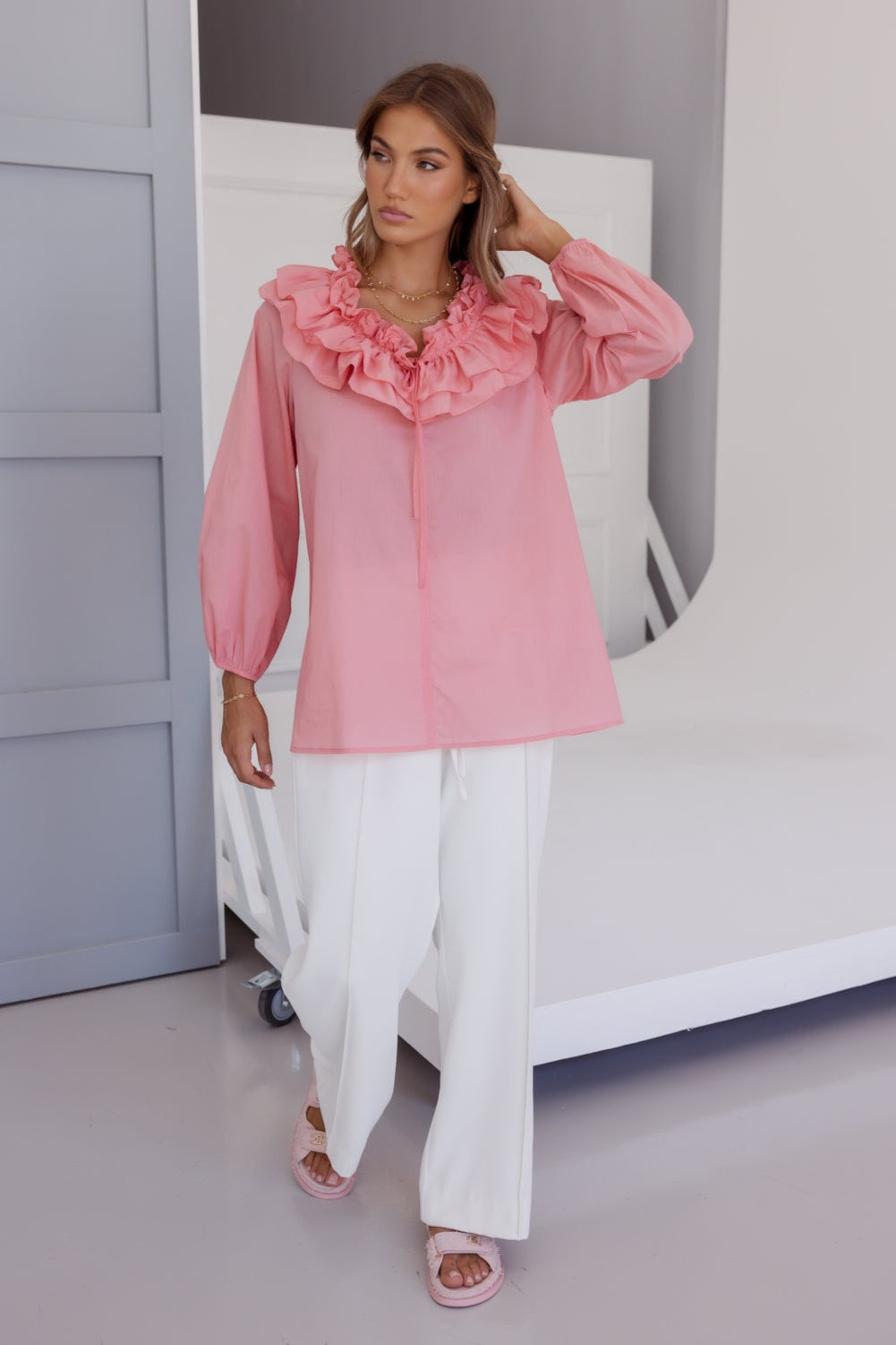 MATOS Blouse Peach
