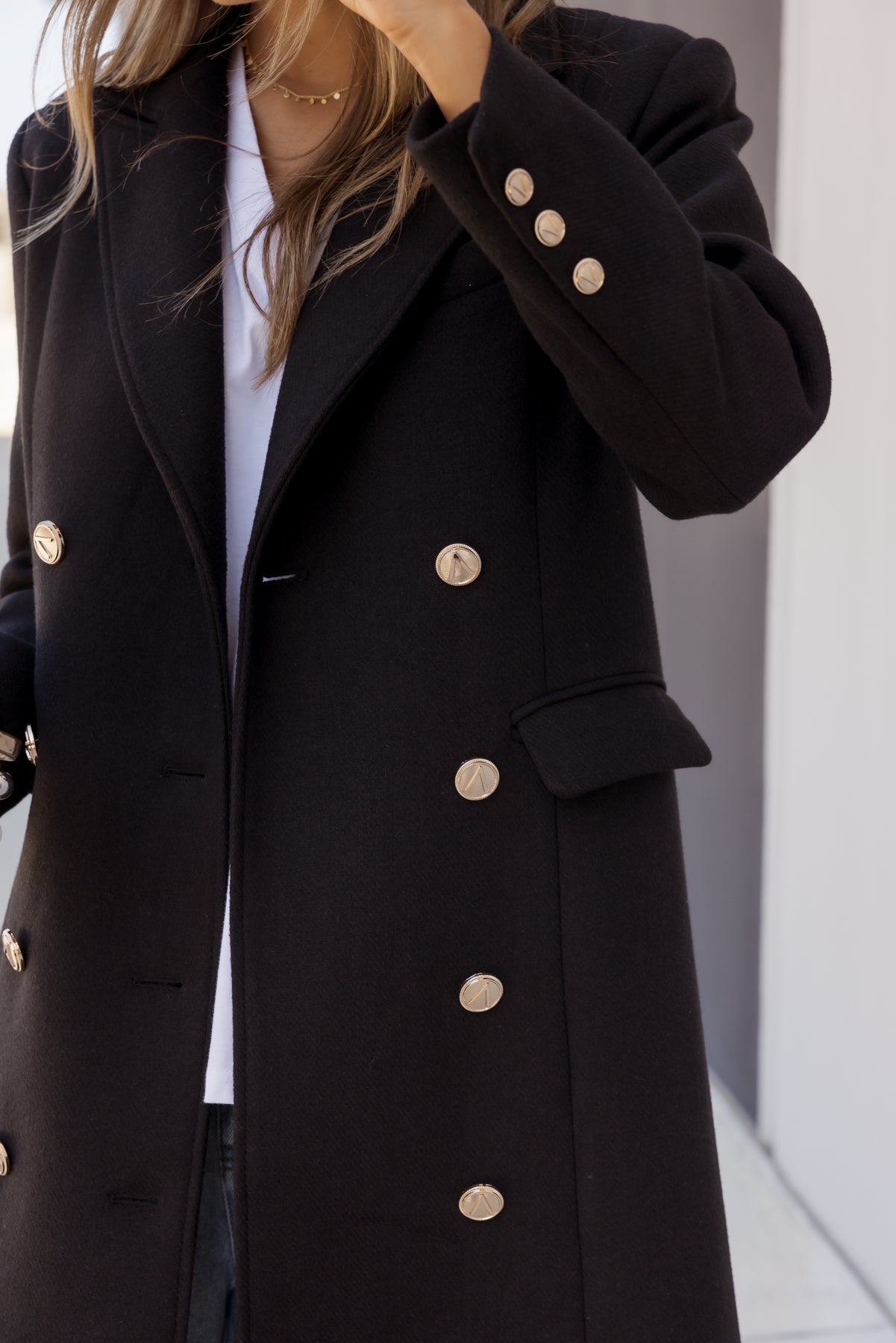 RUSSIAN Coat Black